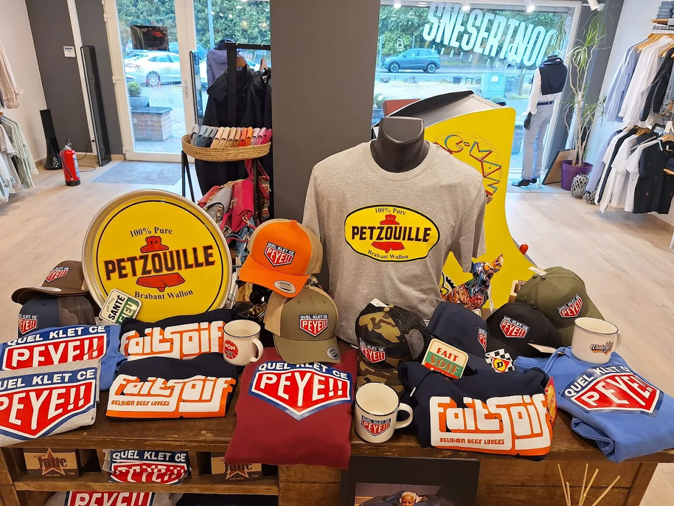 Post Instagram — produits lifestyle wallon